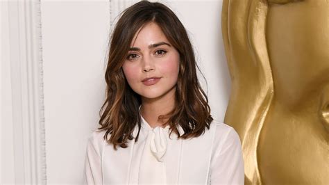 Jenna Coleman wears £795 Burberry skirt to star 